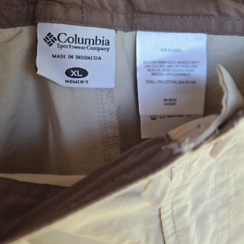 Columbia Beige Drawstring Skort Size XL - Picture 4 of 6